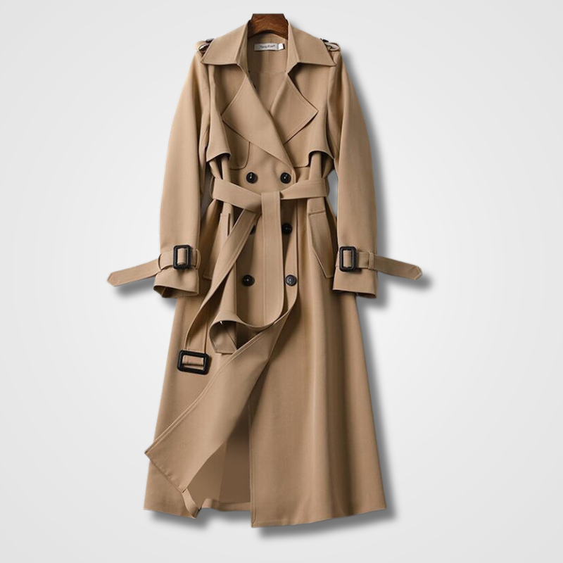 Amber - Klassieke Herfst trenchcoat