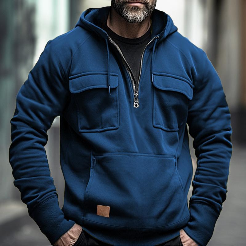 Tactical Fleece Hoodie - Auke 1+1 GRATIS