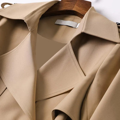 Amber - Klassieke Herfst trenchcoat