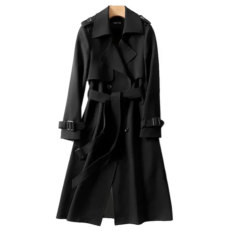 Amber - Klassieke Herfst trenchcoat